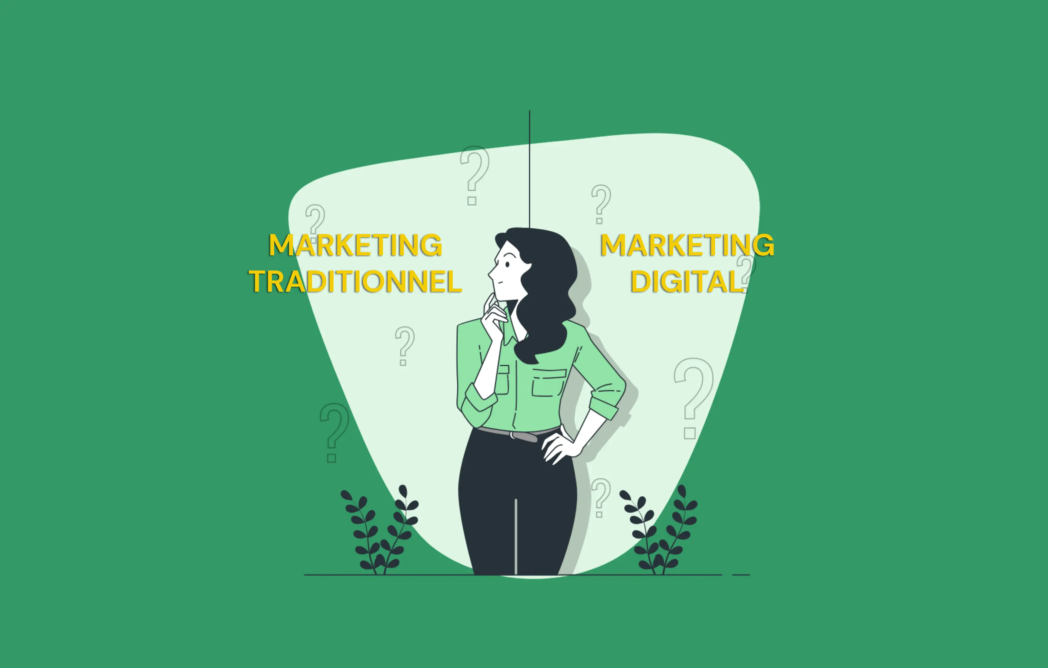 Marketing digital vs marketing traditionnel: avantages & inconvénients